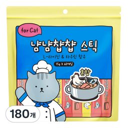 냠냠챱챱 스틱 짜먹는 고양이 대용량 간식