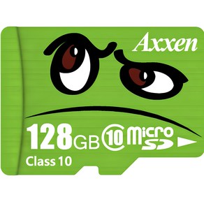 액센 프리미엄 Class10 UHS-1 캐릭터 mico SD 카드, 128GB, 1개