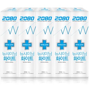 2080 덴탈크리닉 뉴샤이닝 화이트 베이직 치약