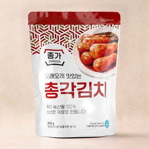 종가 총각김치, 400g, 1개