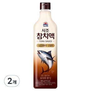 사조 참치액, 900g, 2개