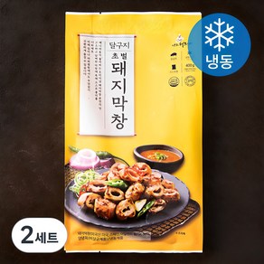 달구지 초벌 돼지막창 300g + 된장소스 100g 세트 (냉동)