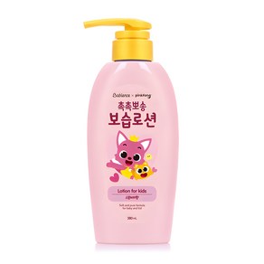 베비언스 핑크퐁 촉촉뽀송 보습로션 스윗피치향, 1개, 380ml