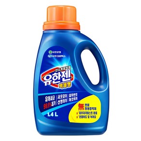 유한젠 산소계 표백제 액체형, 1개, 1.4L