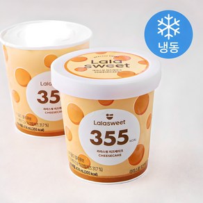 라라스윗 치즈케이크 아이스밀크 (냉동), 474ml, 1개