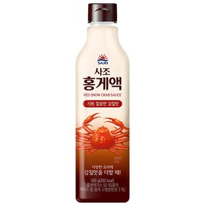 사조 홍게액, 500g, 1개