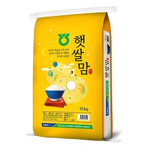 농협쌀 2024년산 햅쌀 햇쌀맘 백미, 보통등급, 10kg, 1개