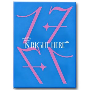 SEVENTEEN BEST ALBUM 17 IS RIGHT HERE DEAR Ve + 하드커버 바인더 랜덤발송 + 북클릿 세트 랜덤발송 + 가사지 + 포토카드 4p 랜덤발송 + 아웃박스 세트, 2CD