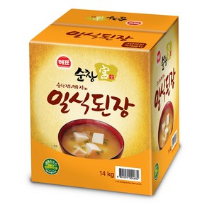[사조해표] 일식된장, 14kg, 1개