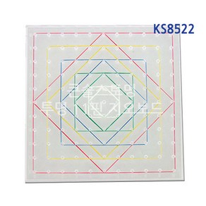 큰솔스토밍 투명11핀 지오보드, KS8522, 1개