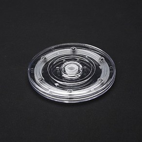 아트사인 회전원판 소 140mm, 투명, 2개