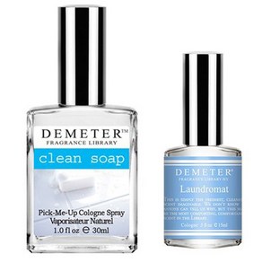 데메테르 오 드 코롱 2종 세트, 클린솝 30ml + 런드로맷 15ml, 1세트, 1개, 30ml