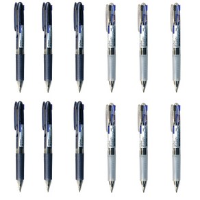 문화연필 멀티펜 3색 S 12입 0.7mm, 랜덤 발송, 1개