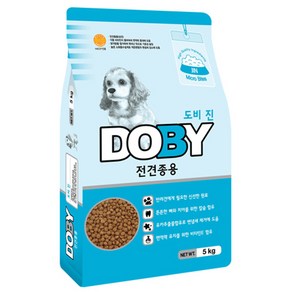 도비 전연령 강아지 진 건식사료, 닭, 5kg, 1개