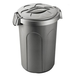 스테판플라스트 사료보관통 23L(8kg), 실버, 1개