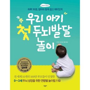 우리 아기 첫 두뇌발달 놀이:하루 10분 엄마와 함께 쉽고 재미있게, 시공사