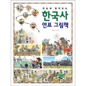 한눈에 펼쳐보는한국사 연표 그림책, 진선아이, 정연