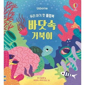 [어스본코리아]우리 아기 첫 플랩북 바닷속 거북이 (우리 아기 첫 플랩북), 어스본코리아