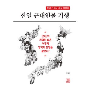 한일 근대인물 기행:한일 근대사 속살 이야기, 박경민, 밥북