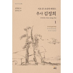 추사 김정희 1: 추사의 삶과 죽음:시로 쓴 조선의 레전드, 뉴매헌, 신익선