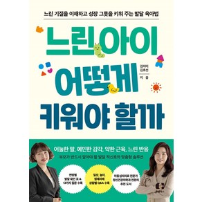 느린 아이 어떻게 키워야 할까:느린 기질을 이해하고 성장 그릇을 키워 주는 발달 육아법