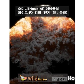 후디니(Houdini) 이남국의 파이로 FX 강좌 (연기 불 폭파)(USB)