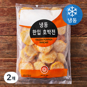 한입 호박전 (냉동), 1kg, 2개