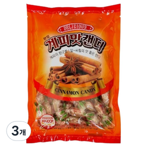 한일 계피맛 캔디, 3개, 300g