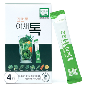 산마을 간편톡 야채톡 14p, 42g, 4개