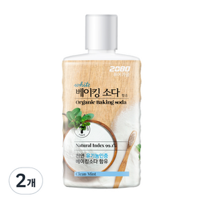 2080퓨어 베이킹소다 가글, 750ml, 2개