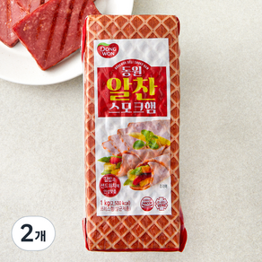 동원 알찬 스모크햄, 1kg, 2개