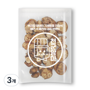 천군맘마 강아지 수제 건조간식, 돼지족발, 500g, 3개