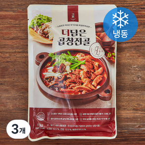 고른 더담은 곱창전골 (냉동), 1kg, 3개