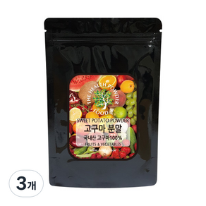 스쿨아이 고구마 분말 국내산, 200g, 3개