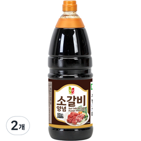 첫맛 소갈비양념 소스, 2kg, 2개