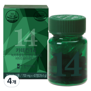 한미양행 카테킨14 29.4g, 42정, 3개