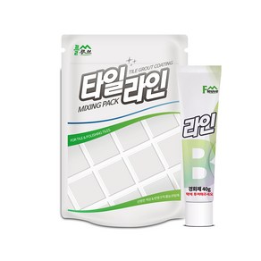 플루브엔트 타일라인 타일 줄눈 보수제 벽면+변기테두리겸용, 홀로그램 골드, 85g, 1개