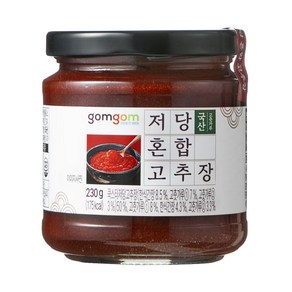 곰곰 저당 혼합 고추장, 230g, 1개