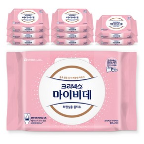 마이비데 크리넥스 밸런스케어 물티슈 캡형, 88g, 40매입, 9개