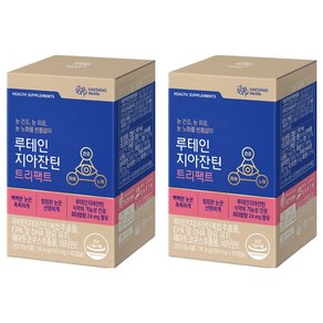 대상웰라이프 루테인 지아잔틴 트리팩트, 60정, 2개