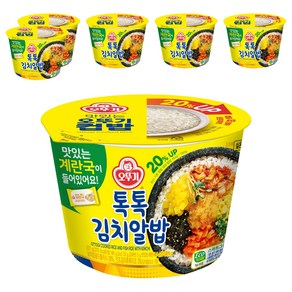 오뚜기 컵밥 톡톡김치알밥, 6개, 227g