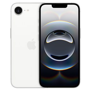 Apple 아이폰 16e 자급제, 화이트, 128GB