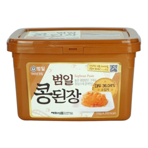 범일 콩된장 소입자, 1개, 3kg