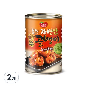 동원 화끈한 골뱅이 통조림, 400g, 2개