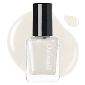 오즈네일 샤인 무드 네일 컬러 매니큐어, 37 펄리 화이트, 8ml, 1개
