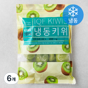 딜라잇가든 키위 (냉동), 1kg, 6개