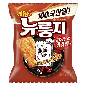 오리온 뉴룽지 고추장카라멜 스낵, 1개, 105g