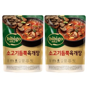 비비고 소고기듬뿍육개장, 2개, 460g