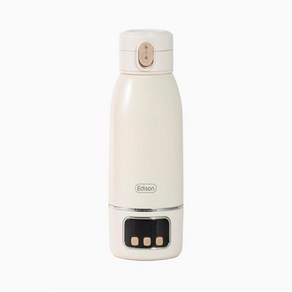 에디슨 원터치 가열 분유 보온병, 아이보리, 500ml, 1개