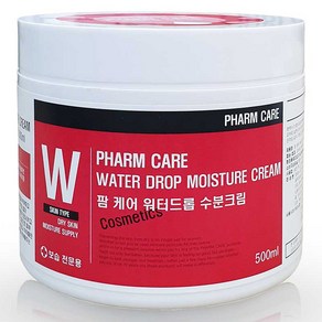 팜케어 워터드롭 수분크림, 1개, 500ml